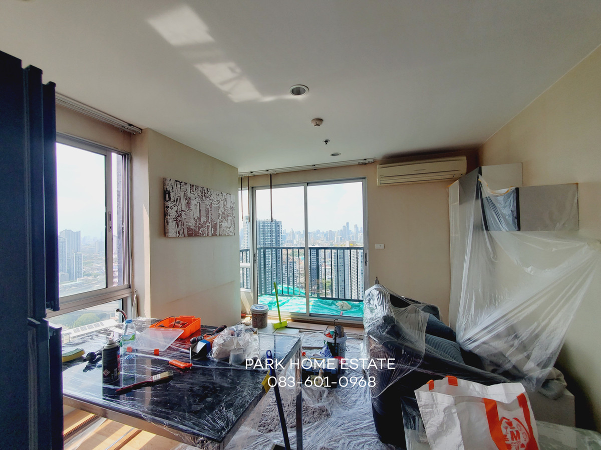 For RentCondoOnnut, Udomsuk : The Base Sukhumvit 77 ⭐️ Newly renovated room, beautiful view ⭐️ Line :@pukkhome ( with @)