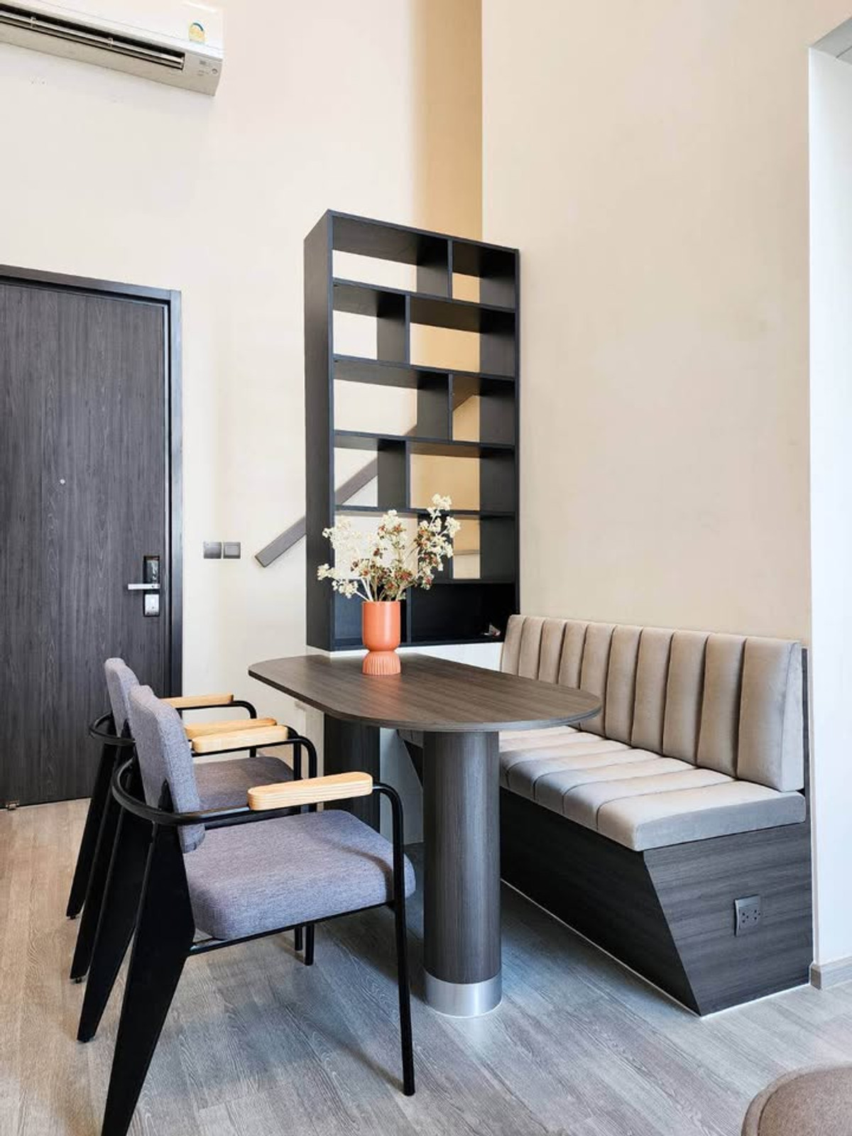 For RentCondoOnnut, Udomsuk : ✨🌿The Line Sukhumvit 101 (Duplex 1BR 43 Sqm.) | 30,000/M ✨🌿 BTS Punnawithi