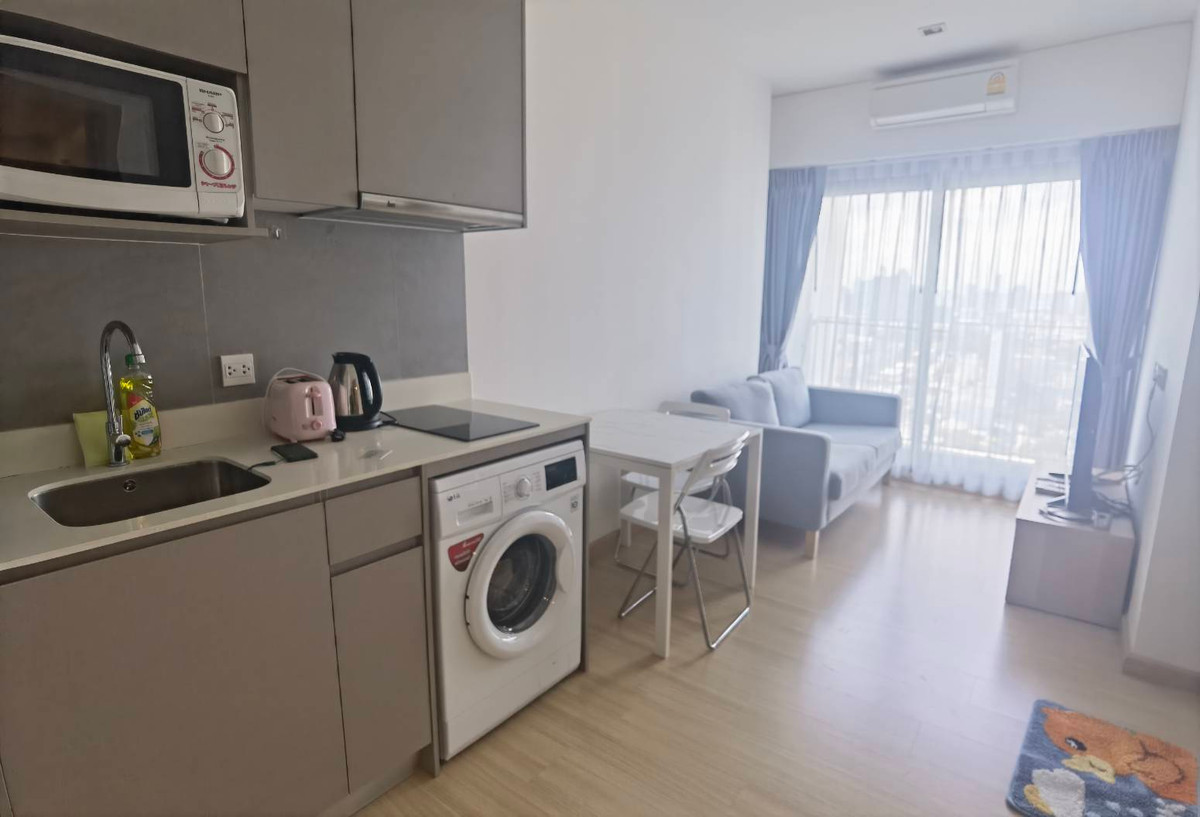 For RentCondoOnnut, Udomsuk : For rent, Whizdom Connect, beautiful room exactly as described! 30 sq m., fully furnished, high floor, very good price.