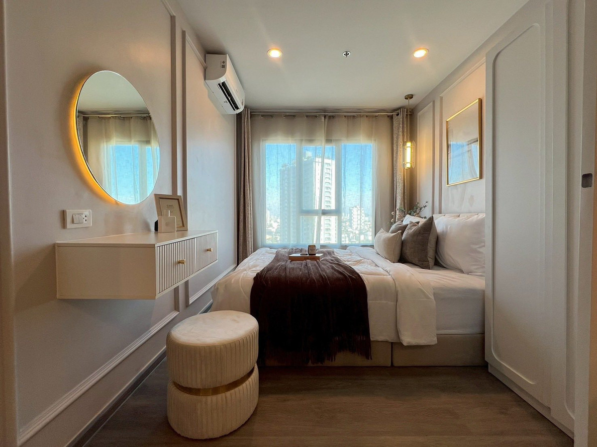 For RentCondoThaphra, Talat Phlu, Wutthakat : ⭐️ Regent Home Wutthakat ⭐️ Room size 26 sq m. Well decorated, very beautiful room. Complete electrical appliances