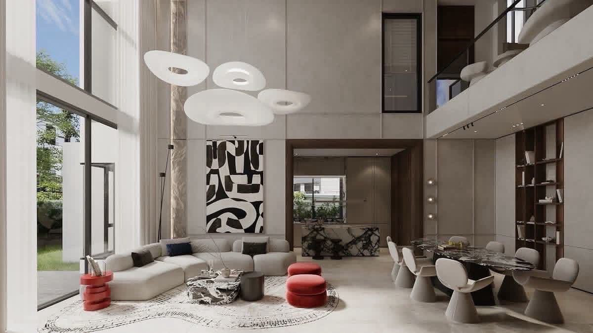 ให้เช่าบ้านพัฒนาการ ศรีนครินทร์ : For Sale & Rent📍เดอะ เจนทริ พัฒนาการ 2 บ้านเดี่ยวหรู ใกล้ทองหล่อ The Gentry Phatthanakan 2 – Fully furnished 🏛️✨