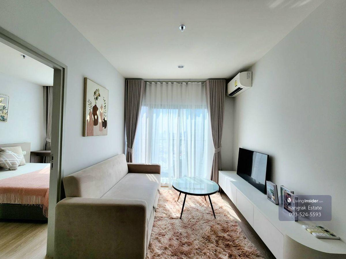 ให้เช่าคอนโดรัชดา ห้วยขวาง : 💥CP-3599💥ห้องว่าง โนเบิล รีวอลฟ์ รัชดา 2 👉แอดไลน์ @rangrak