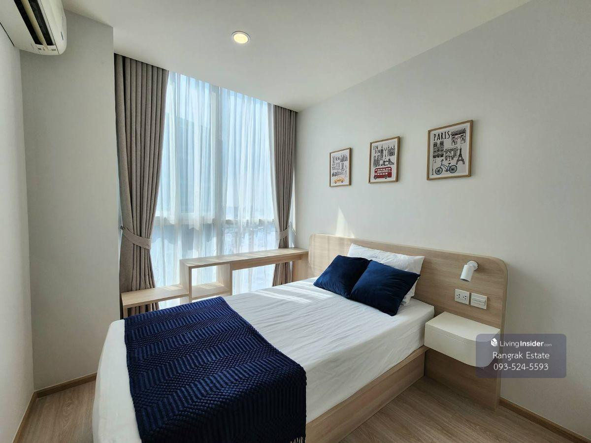 ให้เช่าคอนโดรัชดา ห้วยขวาง : 💥CP-3599💥ห้องว่าง โนเบิล รีวอลฟ์ รัชดา 2 👉แอดไลน์ @rangrak