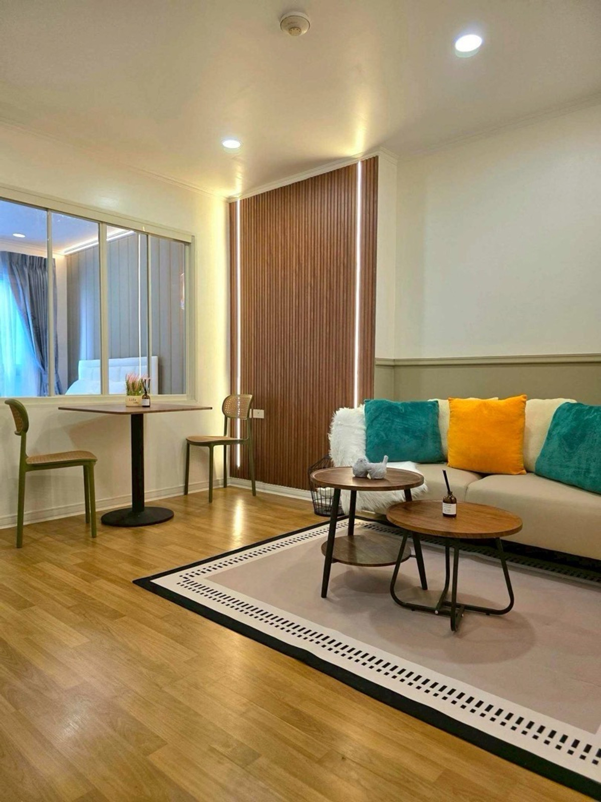 ขายคอนโดท่าพระ ตลาดพลู วุฒากาศ : 💙@condocurator 💙 ขาย Lumpini Place Ratchada - Thapra รีโนเวทใหม่ วิวสระว่ายน้ำ [PM4805]