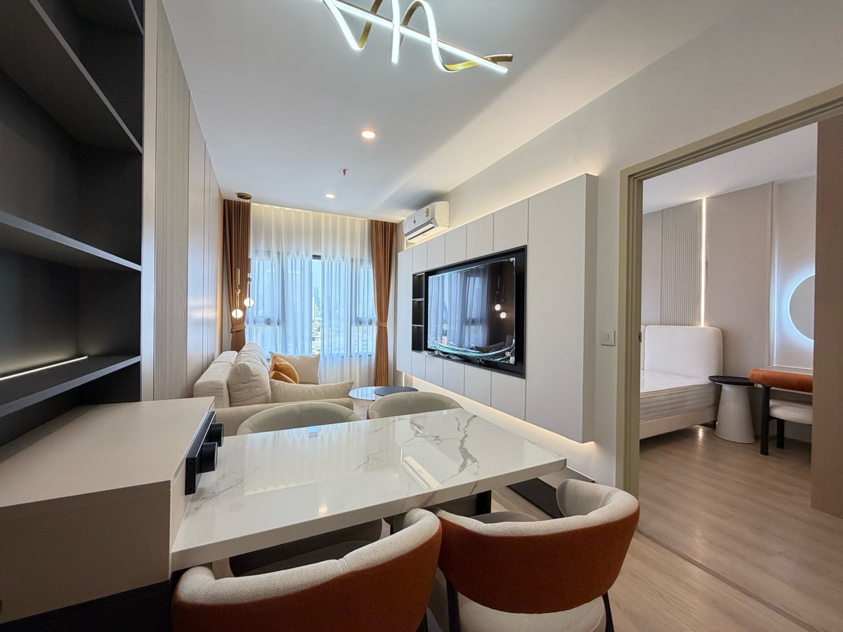 For RentCondoKhlongtoei, Kluaynamthai : Life Rama 4 Asoke, never rented out, 1 bedroom, ready to move in immediately 🔥