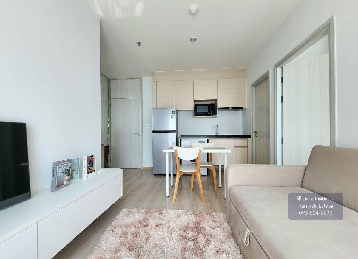 ให้เช่าคอนโดรัชดา ห้วยขวาง : 💥CP-3599💥ห้องว่าง โนเบิล รีวอลฟ์ รัชดา 2 👉แอดไลน์ @rangrak