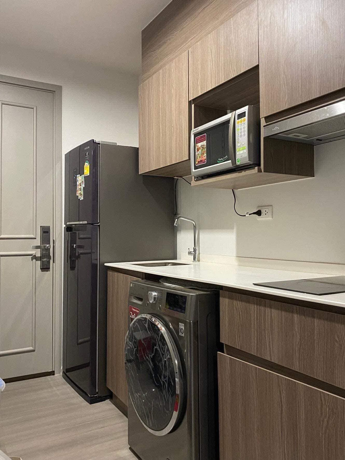 ให้เช่าคอนโดปิ่นเกล้า จรัญสนิทวงศ์ : ⭐️ The Parkland Charan - Pinklao ⭐️ห้อง studio ขนาด 25 ตรม. เฟอร์นิเจอร์และเครื่องใช้ไฟฟ้ามีพร้อมอยู่