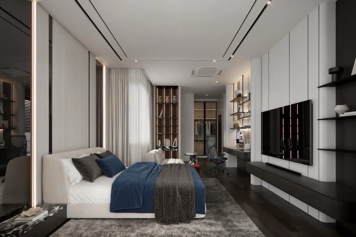 ให้เช่าบ้านพัฒนาการ ศรีนครินทร์ : For Sale & Rent📍เดอะ เจนทริ พัฒนาการ 2 บ้านเดี่ยวหรู ใกล้ทองหล่อ The Gentry Phatthanakan 2 – Fully furnished 🏛️✨