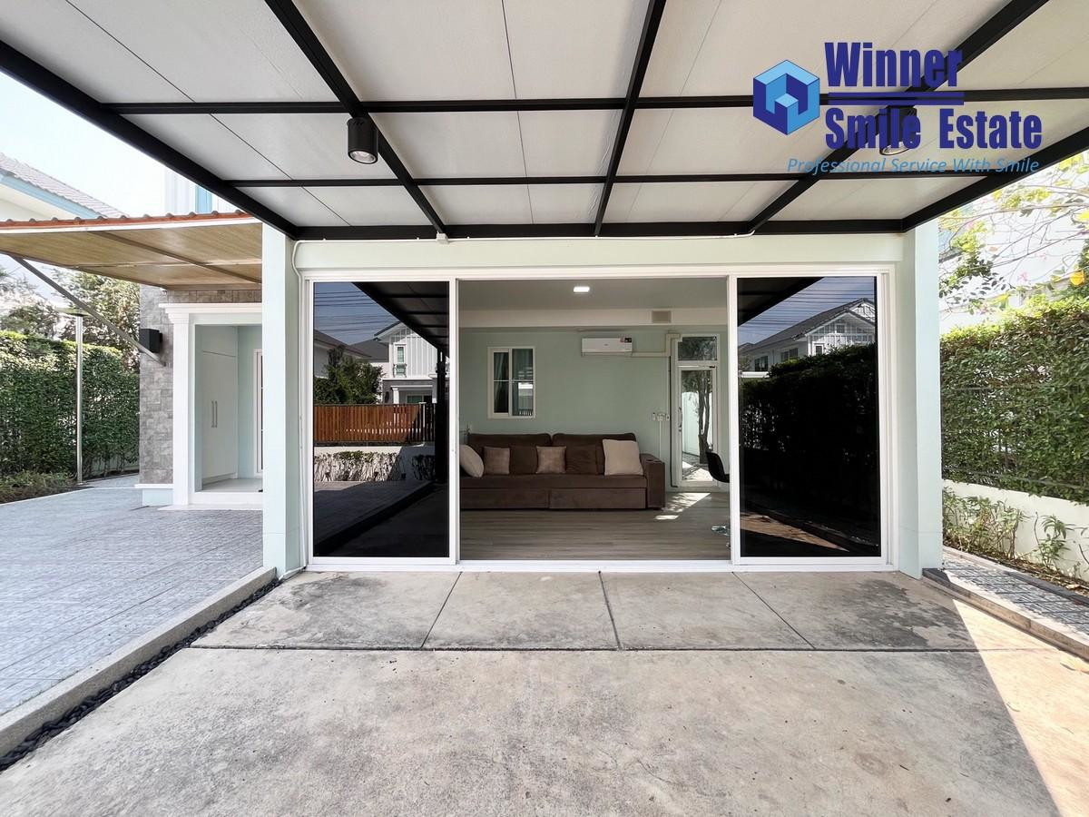 ให้เช่าบ้านบางนา แบริ่ง ลาซาล : เช่าบ้านเดี่ยว ใกล้เมกาบางนา วิลลาจจิโอ 2 ศรีนครินทร์ บางนา ฟังก์ชันเยอะ เฟอร์ฯ ครบ