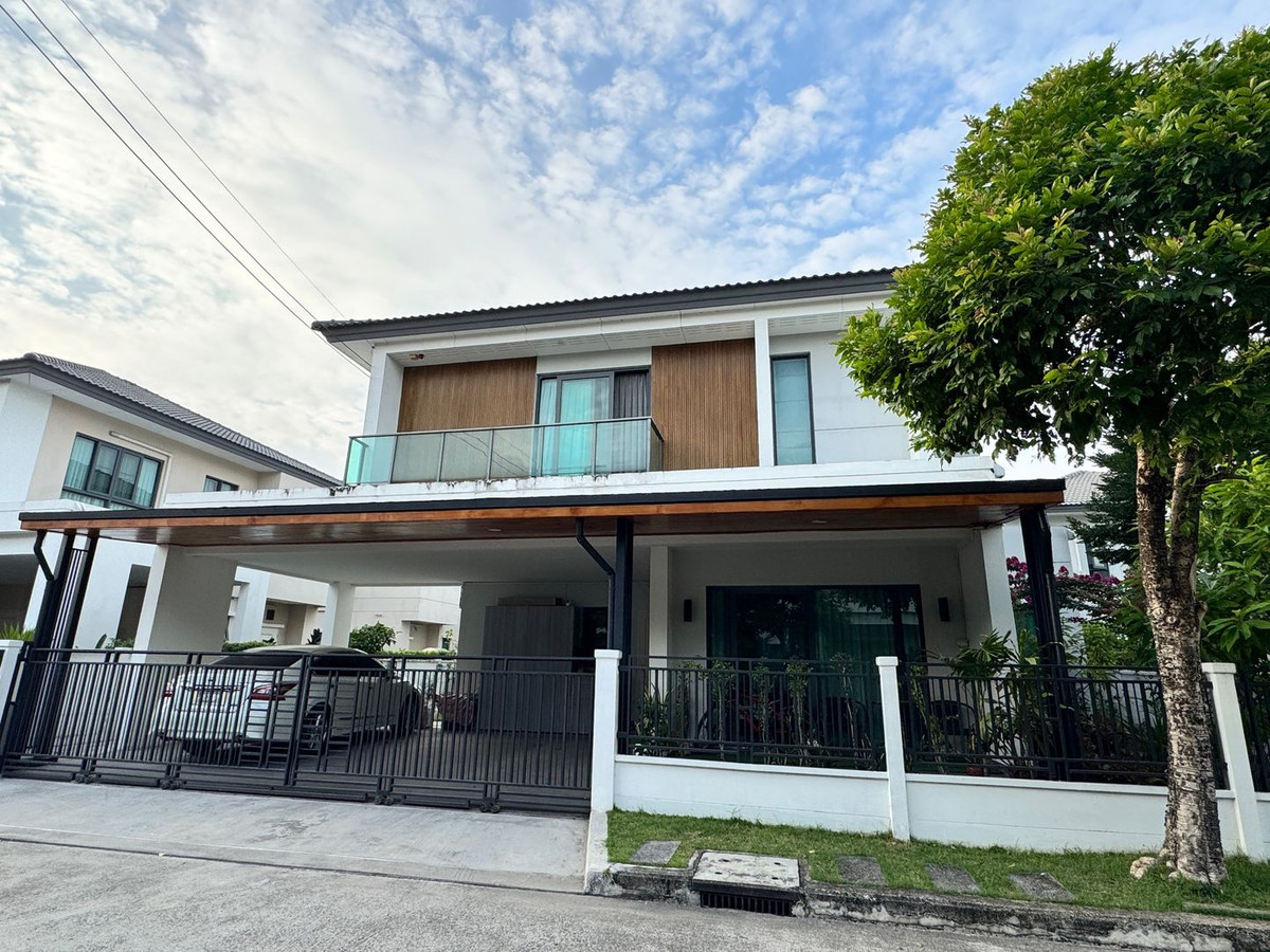 For SaleHouseNawamin, Ramindra : 59.2 sq m, 4 bedrooms, 5 bathrooms, 2-story detached house, CENTRO Wongwaen, Chatuchot.