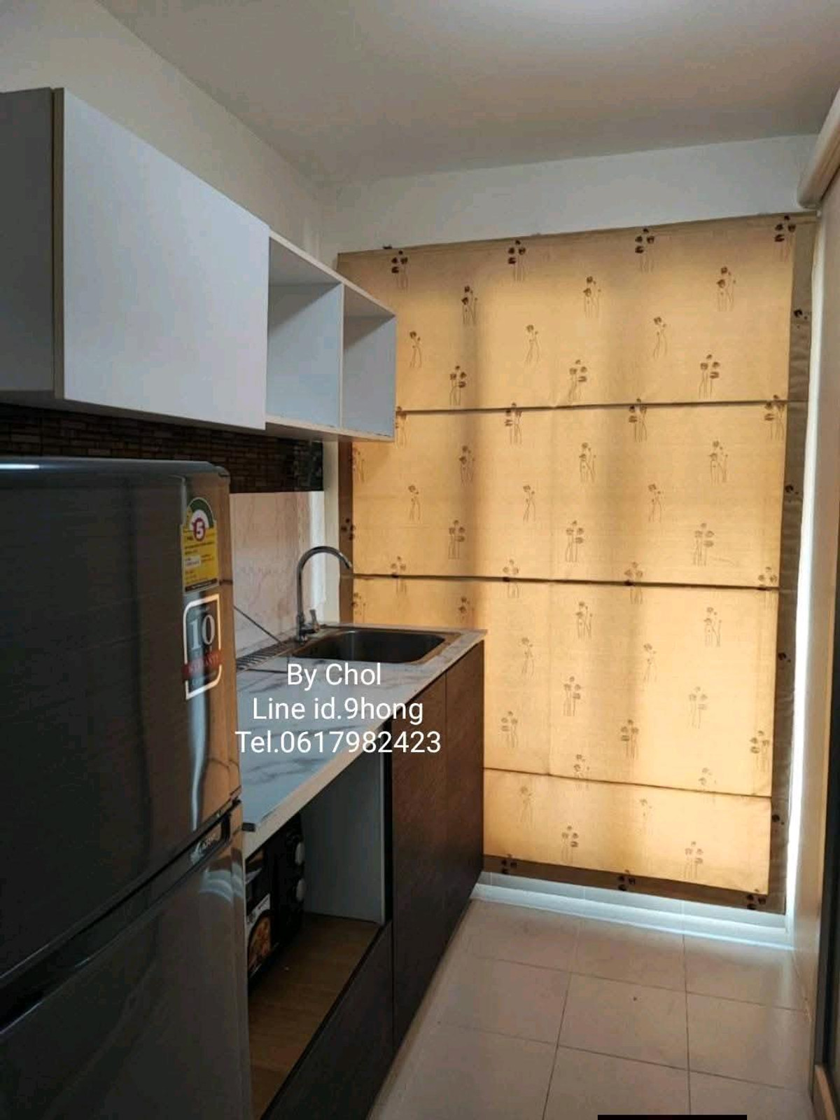For RentCondoPinklao, Charansanitwong : Near BTS-MRT BangWa Interchange, 1 bedroom type, has a washing machine.