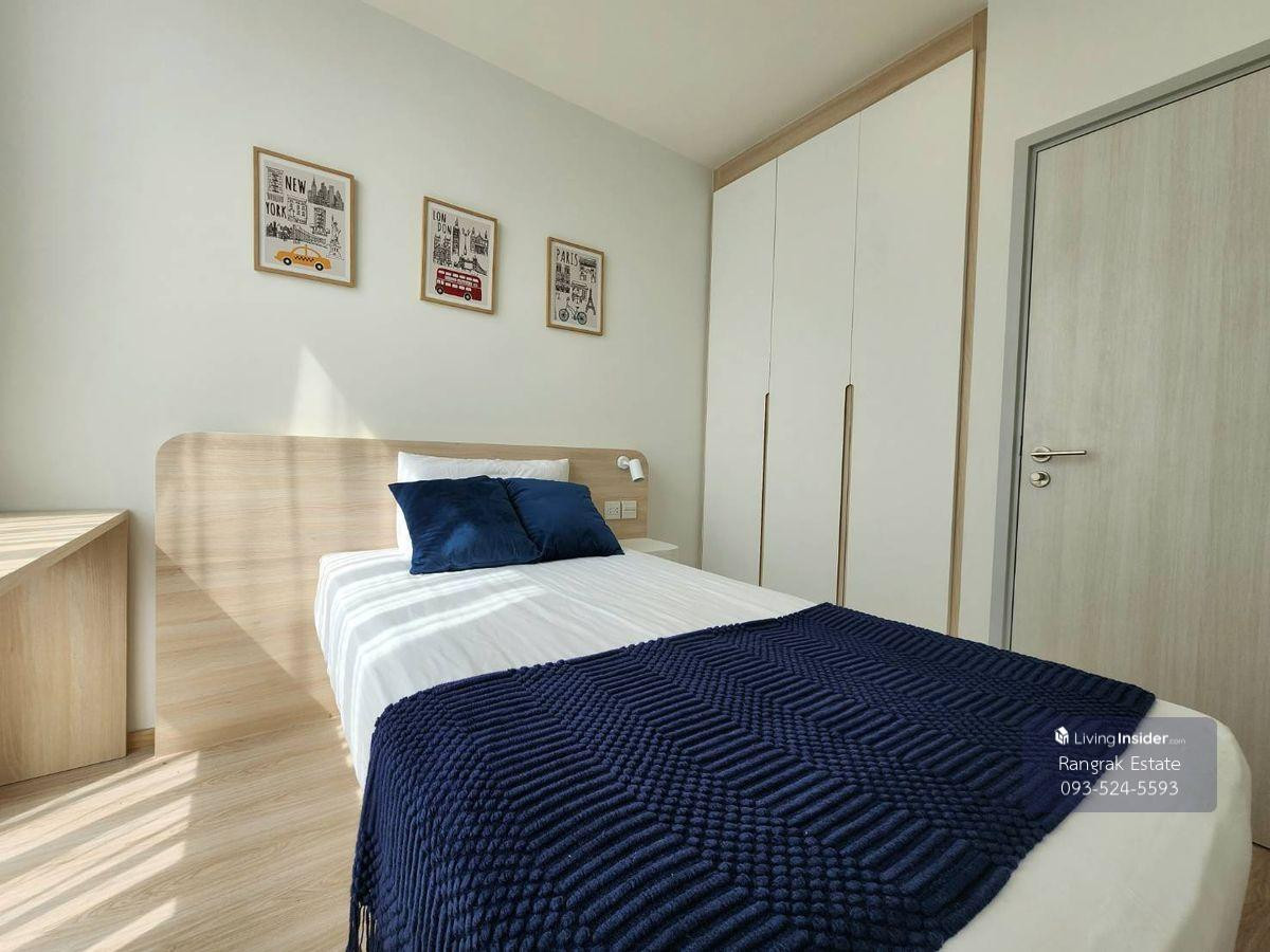 ให้เช่าคอนโดรัชดา ห้วยขวาง : 💥CP-3599💥ห้องว่าง โนเบิล รีวอลฟ์ รัชดา 2 👉แอดไลน์ @rangrak