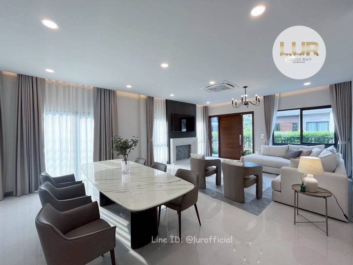 ให้เช่าบ้านบางนา แบริ่ง ลาซาล : ✨ให้เช่าบ้านเดี่ยวสุดหรู The City Bangna ✨ ติดเมกาบางนา