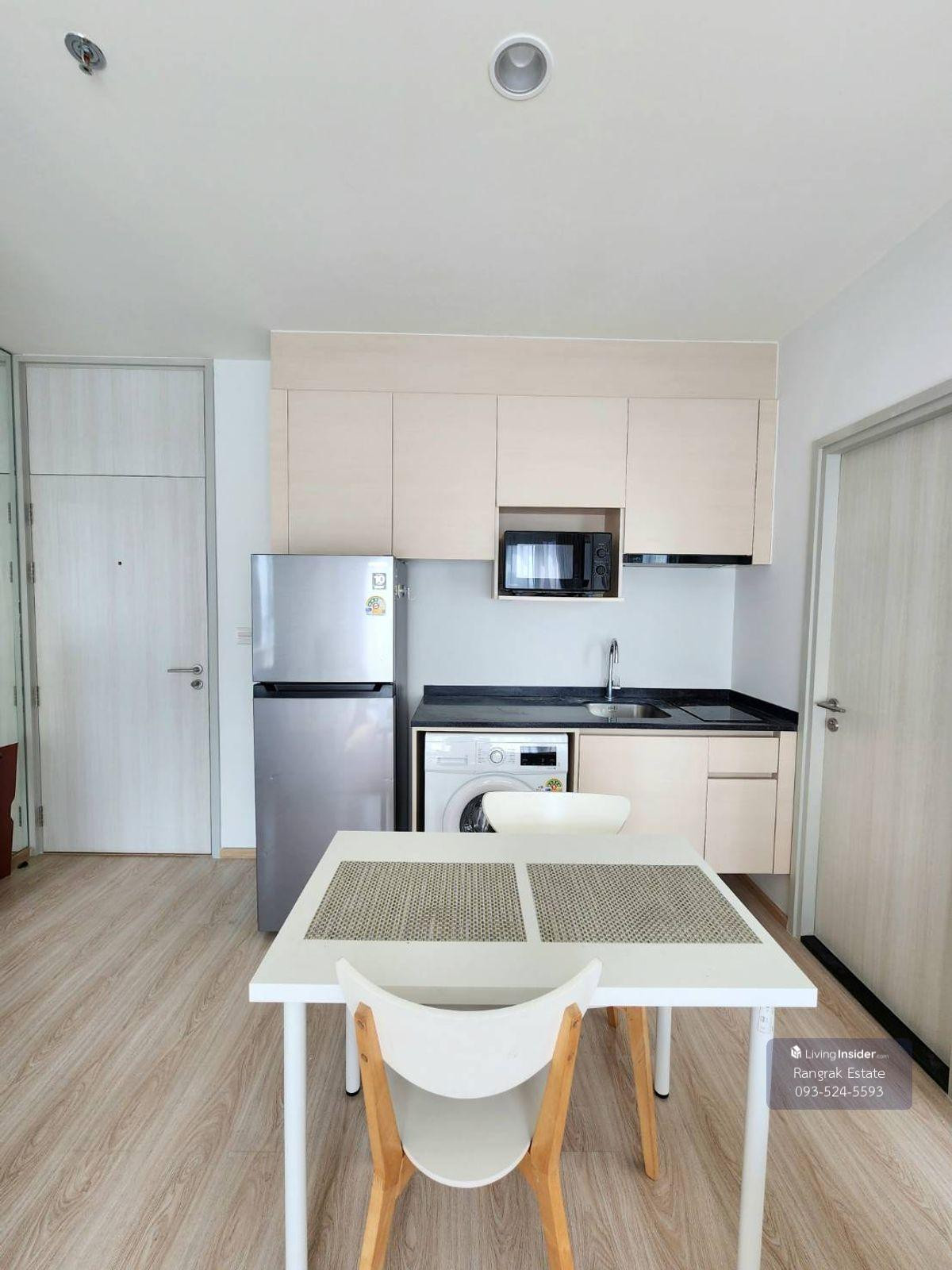 ให้เช่าคอนโดรัชดา ห้วยขวาง : 💥CP-3599💥ห้องว่าง โนเบิล รีวอลฟ์ รัชดา 2 👉แอดไลน์ @rangrak