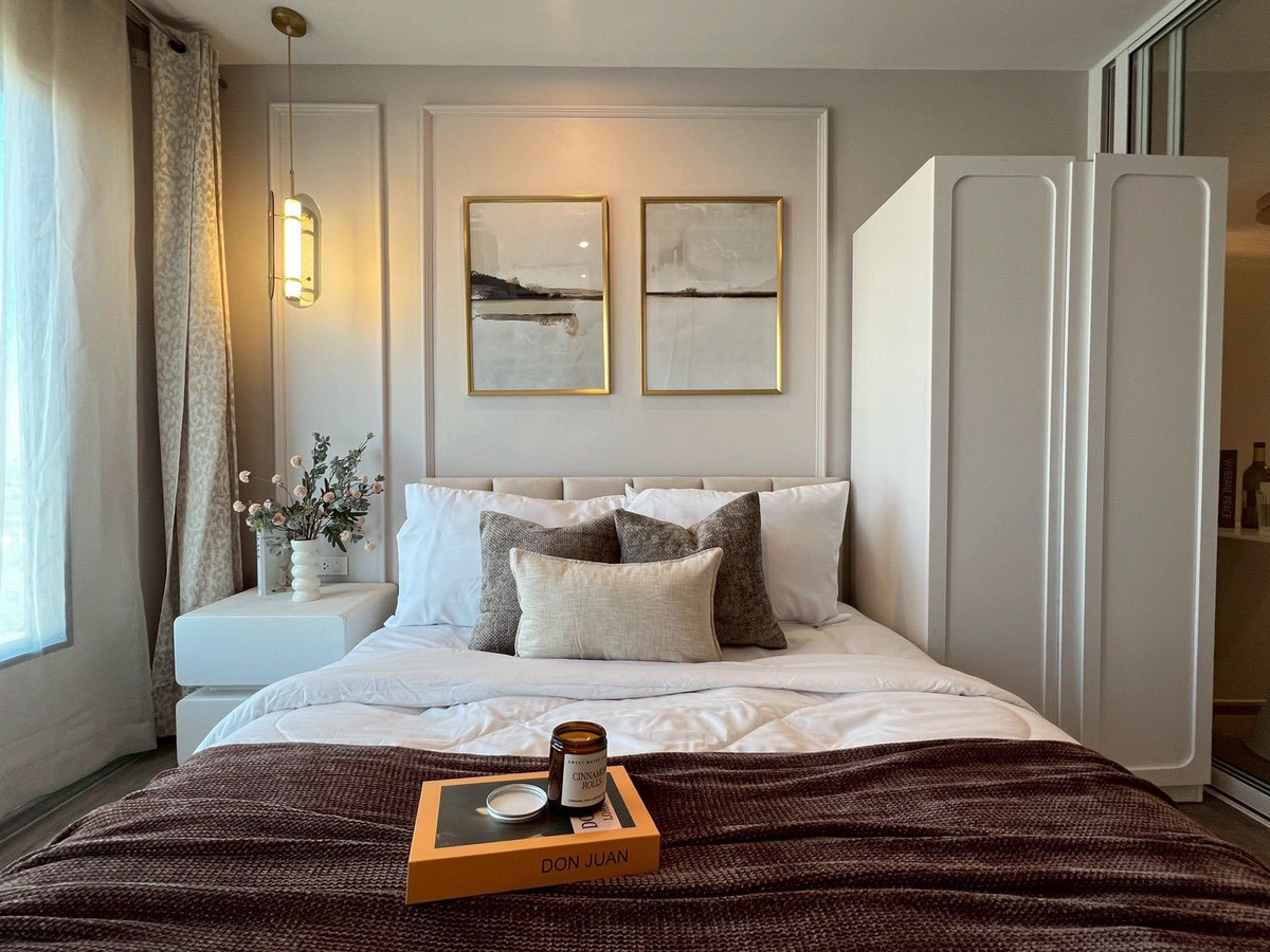 For RentCondoThaphra, Talat Phlu, Wutthakat : ⭐️ Regent Home Wutthakat ⭐️ Room size 26 sq m. Well decorated, very beautiful room. Complete electrical appliances