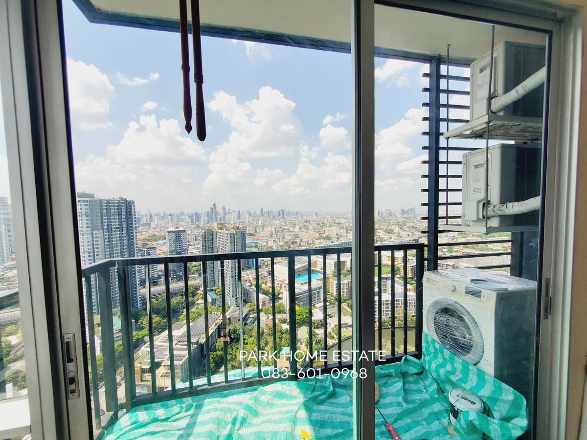 For RentCondoOnnut, Udomsuk : The Base Sukhumvit 77 ⭐️ Newly renovated room, beautiful view ⭐️ Line :@pukkhome ( with @)