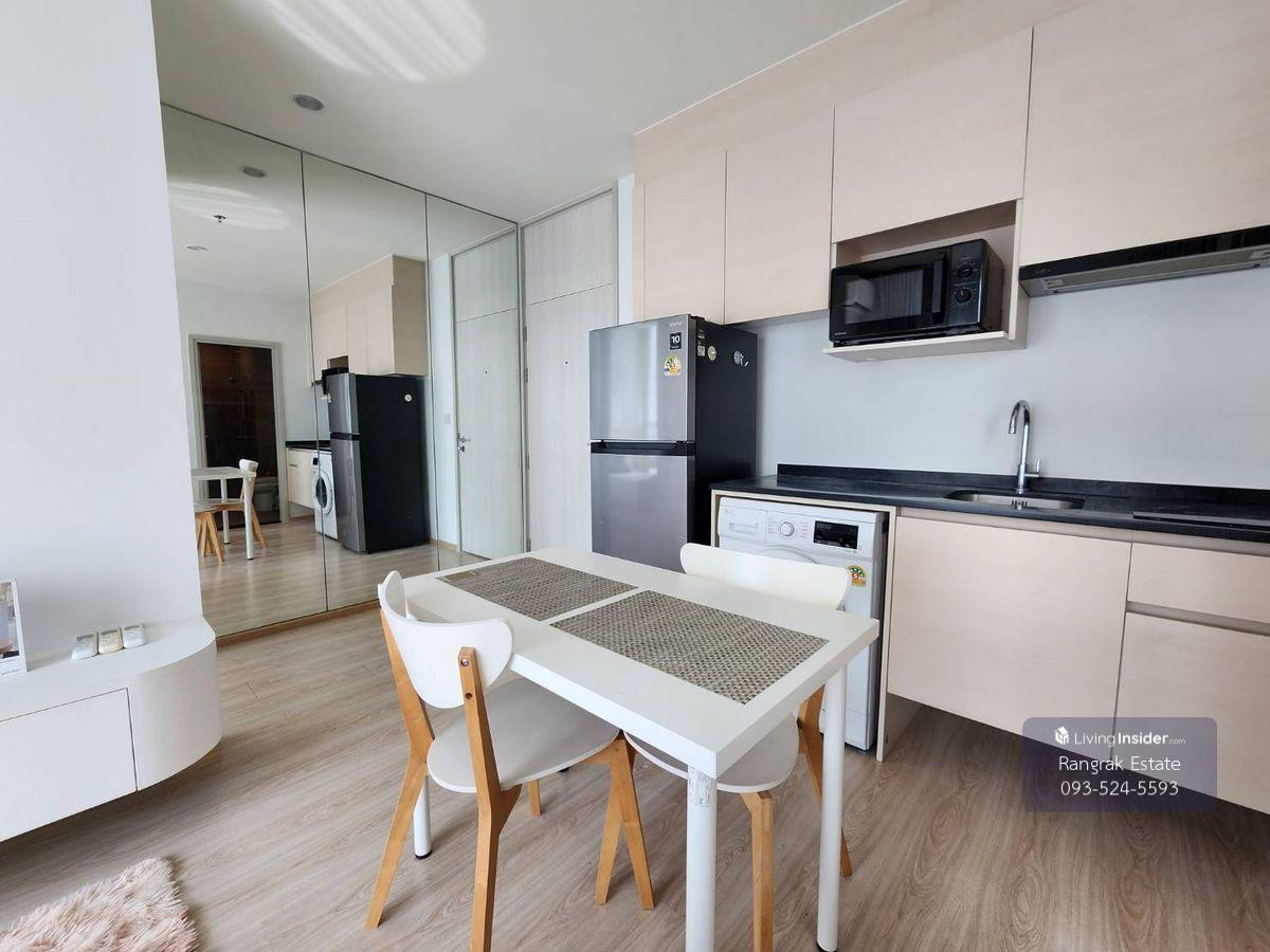 ให้เช่าคอนโดรัชดา ห้วยขวาง : 💥CP-3599💥ห้องว่าง โนเบิล รีวอลฟ์ รัชดา 2 👉แอดไลน์ @rangrak