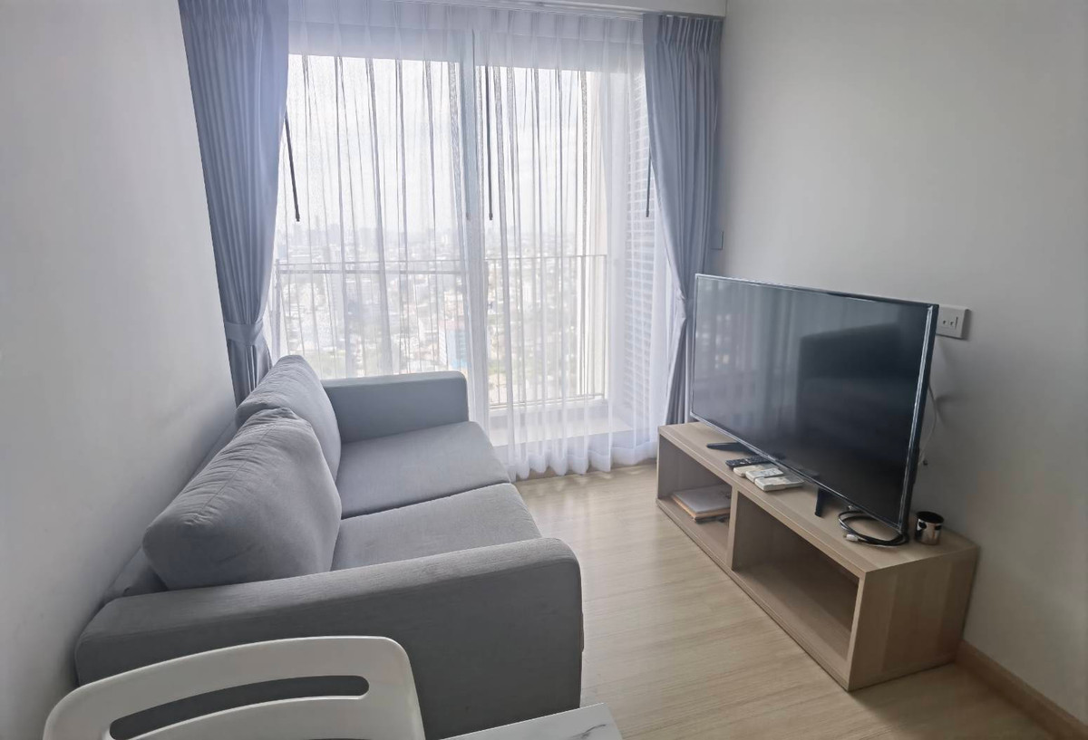 For RentCondoOnnut, Udomsuk : For rent, Whizdom Connect, beautiful room exactly as described! 30 sq m., fully furnished, high floor, very good price.