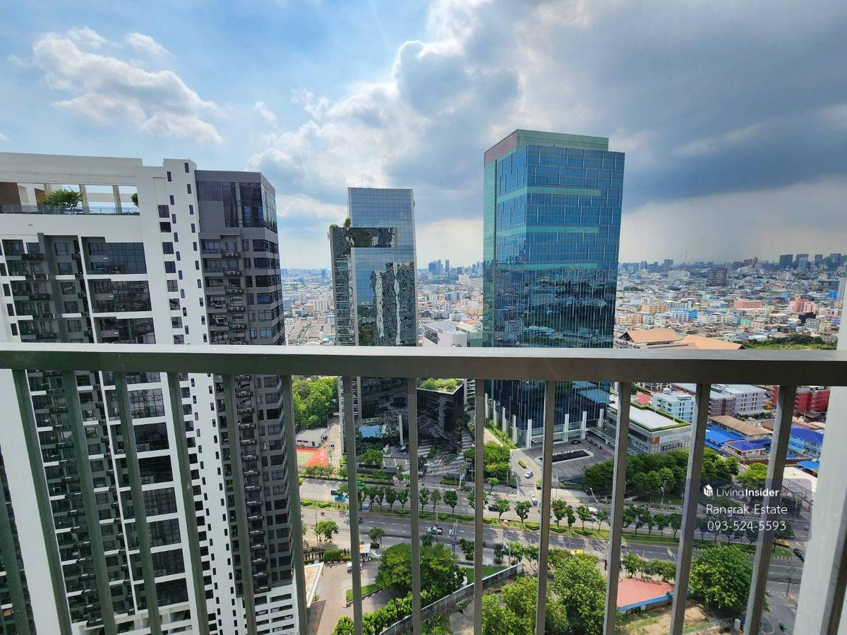 ให้เช่าคอนโดรัชดา ห้วยขวาง : 💥CP-3599💥ห้องว่าง โนเบิล รีวอลฟ์ รัชดา 2 👉แอดไลน์ @rangrak