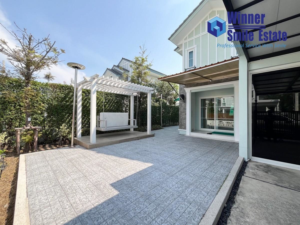 ให้เช่าบ้านบางนา แบริ่ง ลาซาล : เช่าบ้านเดี่ยว ใกล้เมกาบางนา วิลลาจจิโอ 2 ศรีนครินทร์ บางนา ฟังก์ชันเยอะ เฟอร์ฯ ครบ