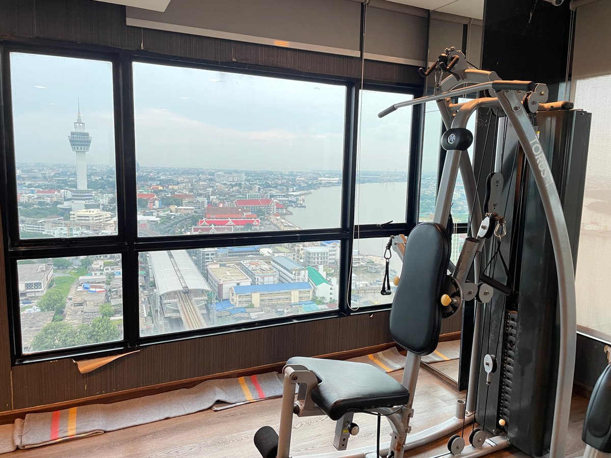 ขายคอนโดสมุทรปราการ สำโรง : คอนโดวิวแม่น้ำ ติด BTS เพียง 150 เมตร ไนท์บริดจ์ สกาย ริเวอร์ โอเชี่ยน [KnightsBridge Sky River Ocean] ปากน้ำ รีโนเวท ใหม่ พร้อมอยู่