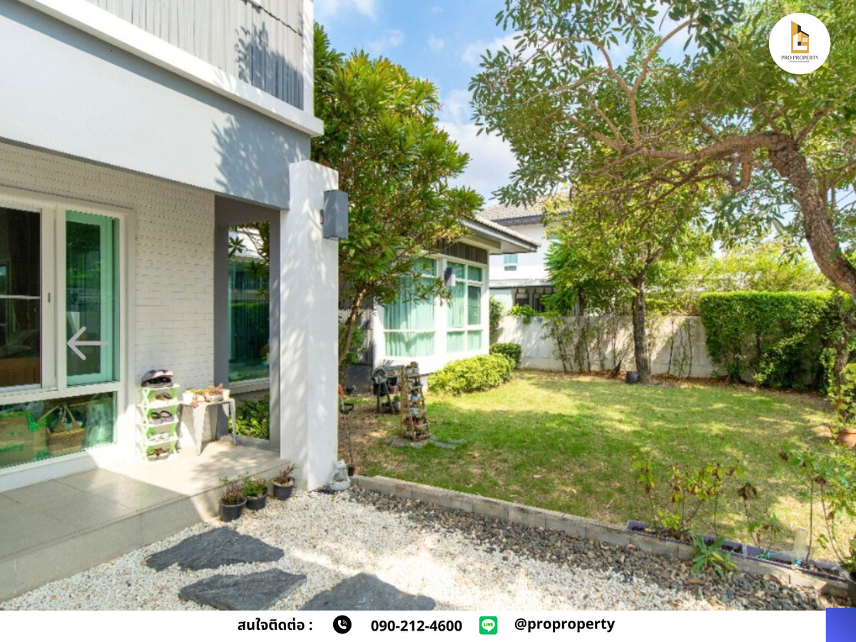 For SaleHouseEakachai, Bang Bon : Single house for sale in Bang Bon, lots of space, new condition, decorated, ready to move in, Mantana Wongwaen-Bangbon (Mantana Wongwaen-Bangbon)