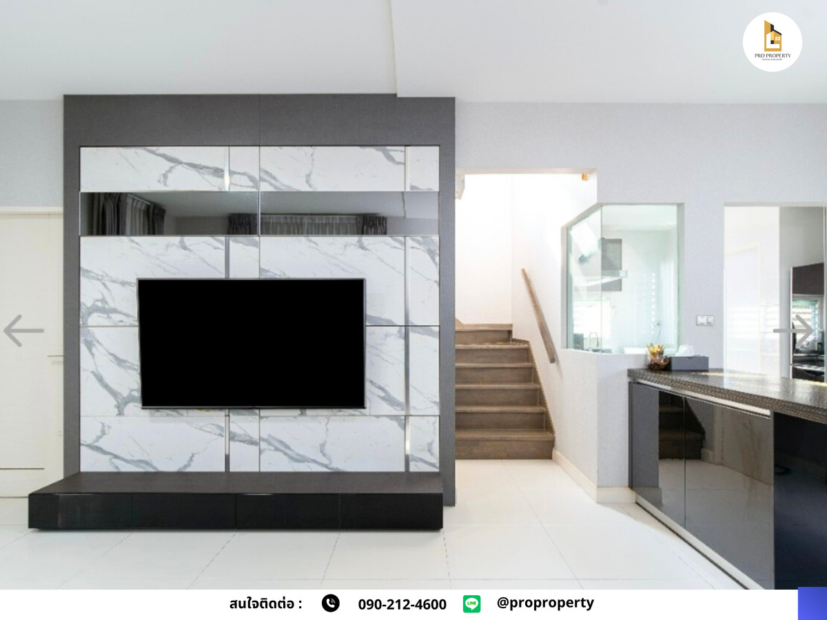 For SaleHouseEakachai, Bang Bon : Single house for sale in Bang Bon, lots of space, new condition, decorated, ready to move in, Mantana Wongwaen-Bangbon (Mantana Wongwaen-Bangbon)