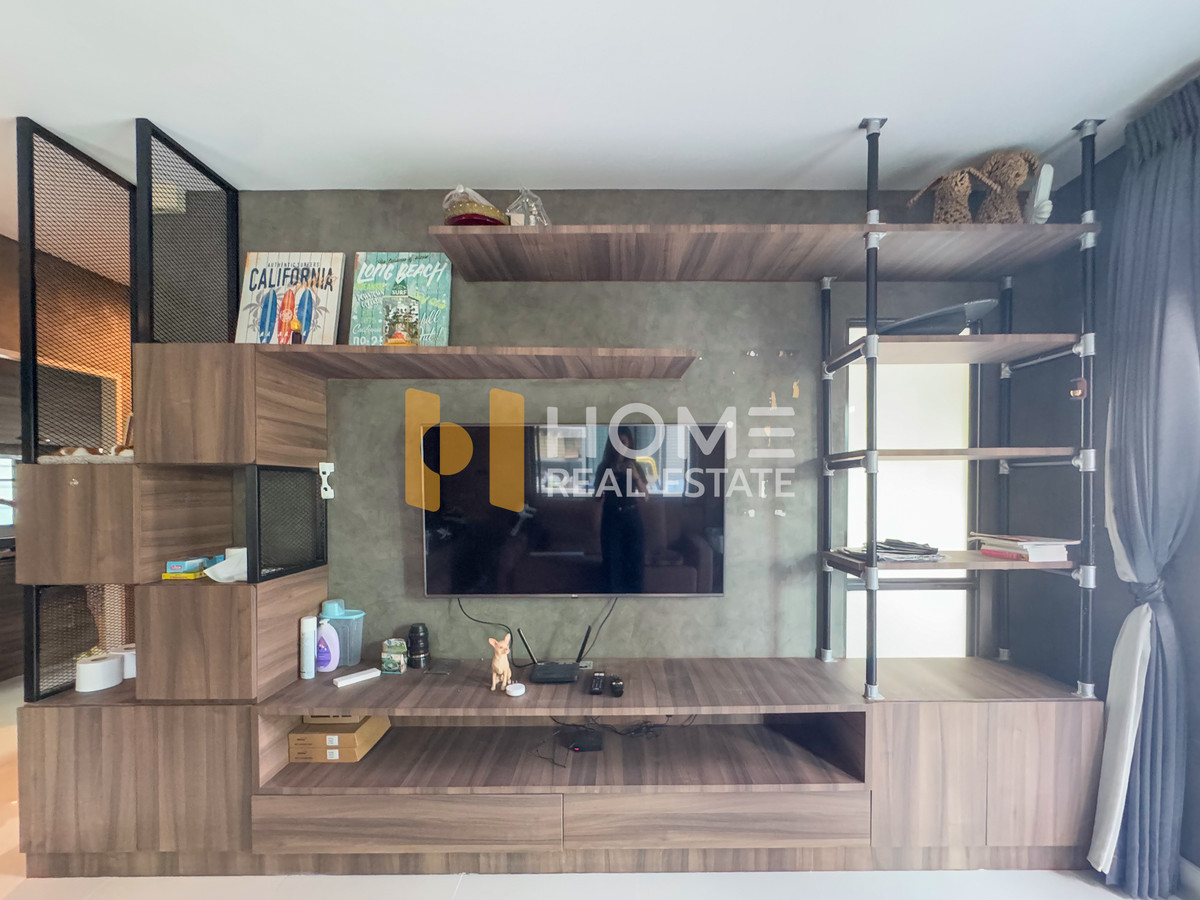 For SaleLadkrabang, Suwannaphum Airport : Baan Klang Muang The Edition Rama 9 - Onnut / 3 Bedrooms (FOR SALE) FON204