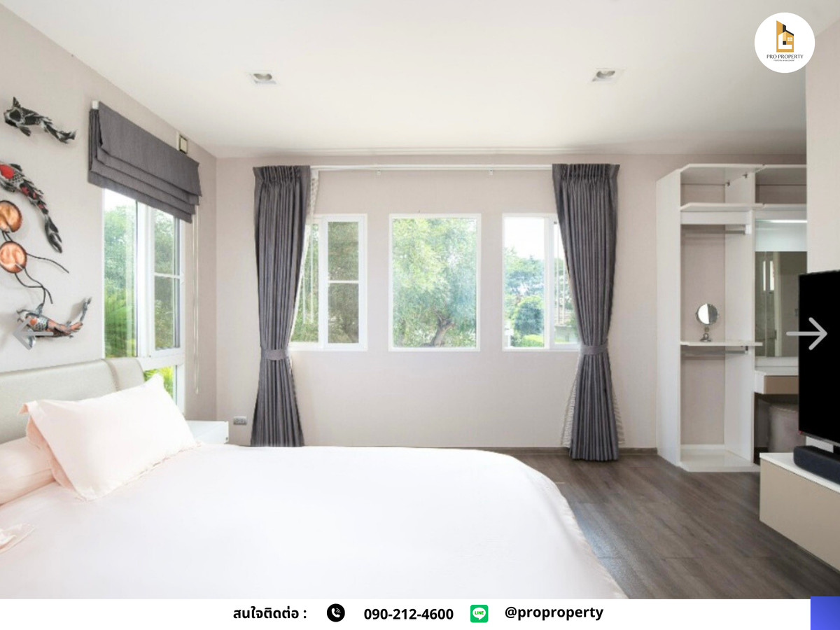 For SaleHouseEakachai, Bang Bon : Single house for sale in Bang Bon, lots of space, new condition, decorated, ready to move in, Mantana Wongwaen-Bangbon (Mantana Wongwaen-Bangbon)