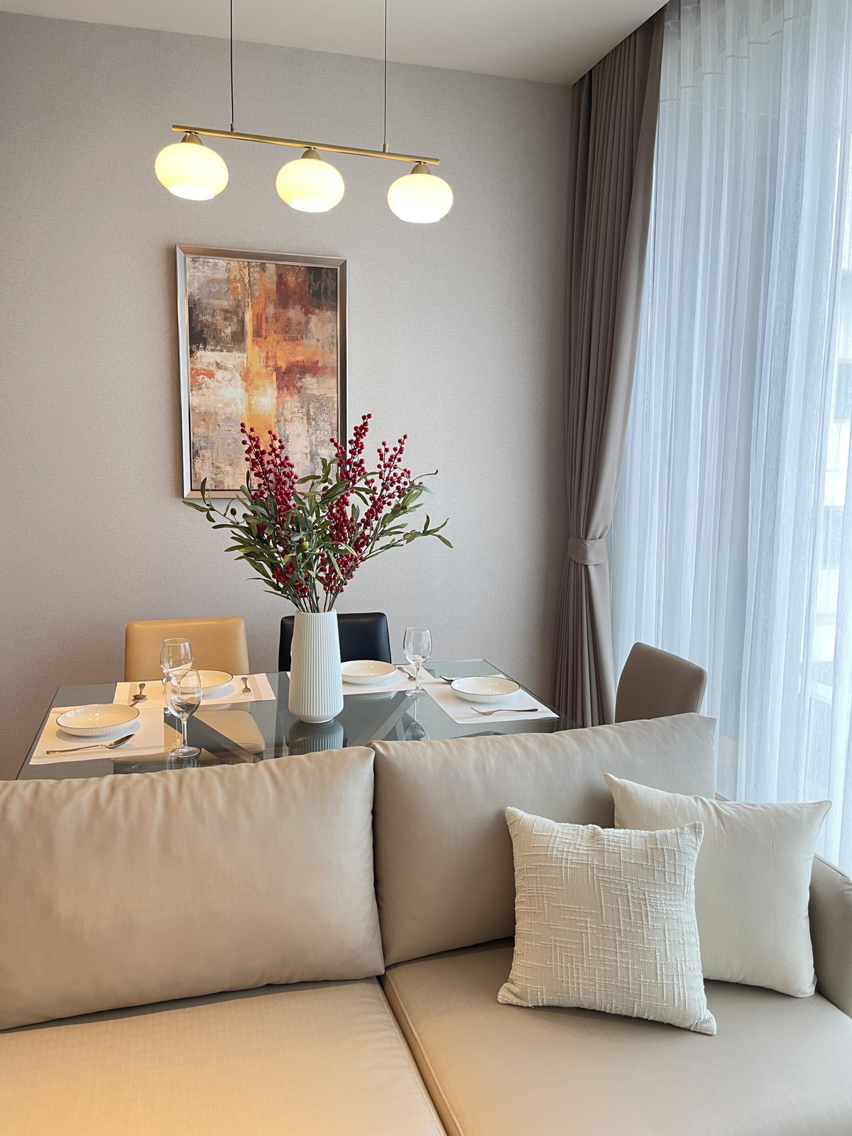 For RentCondoSilom, Saladaeng, Bangrak : LTH14629 – Condo for Rent | Saladaeng One | 56 sqm | 1 Bed 1 Bath | Near BTS Saladaeng | 55K/Month | Condo for rent Saladaeng One