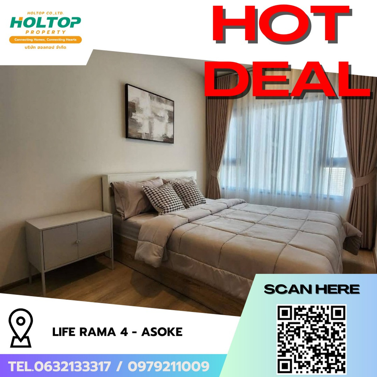 For RentCondoKhlongtoei, Kluaynamthai : #R9570 🎉 090369 Condo for Rent: Life Rama 4 - Asoke