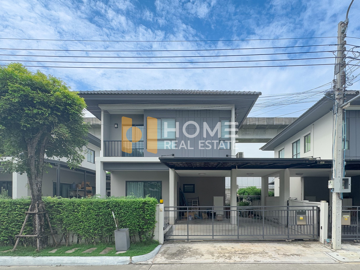 For SaleLadkrabang, Suwannaphum Airport : Baan Klang Muang The Edition Rama 9 - Onnut / 3 Bedrooms (FOR SALE) FON204