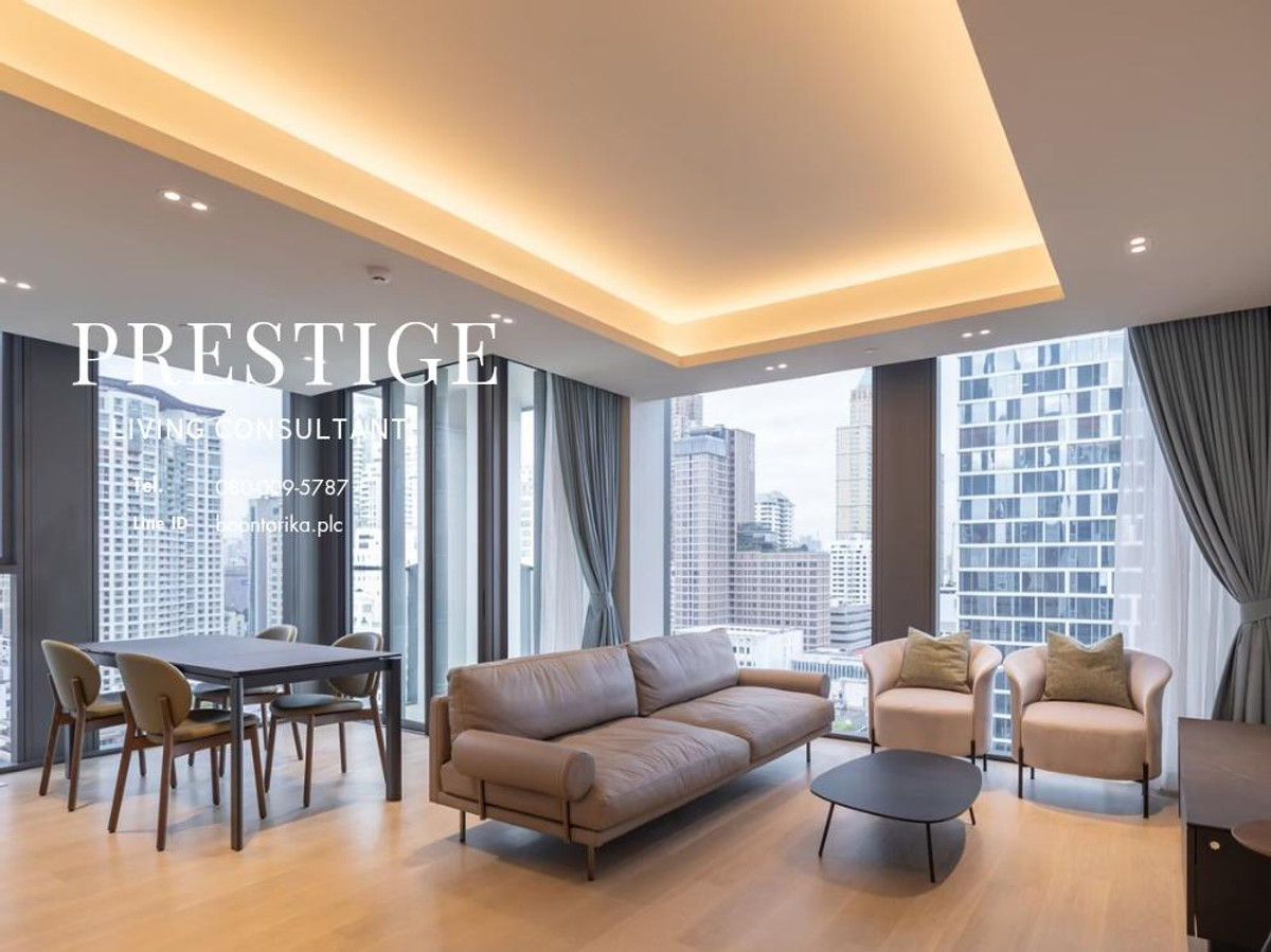 ให้เช่าคอนโดวิทยุ ชิดลม หลังสวน : 📌For RENT เช่า | Tonson One Residence - 1BR 🐶 Pet Friendly (66 sqm) 125,000 THB/month