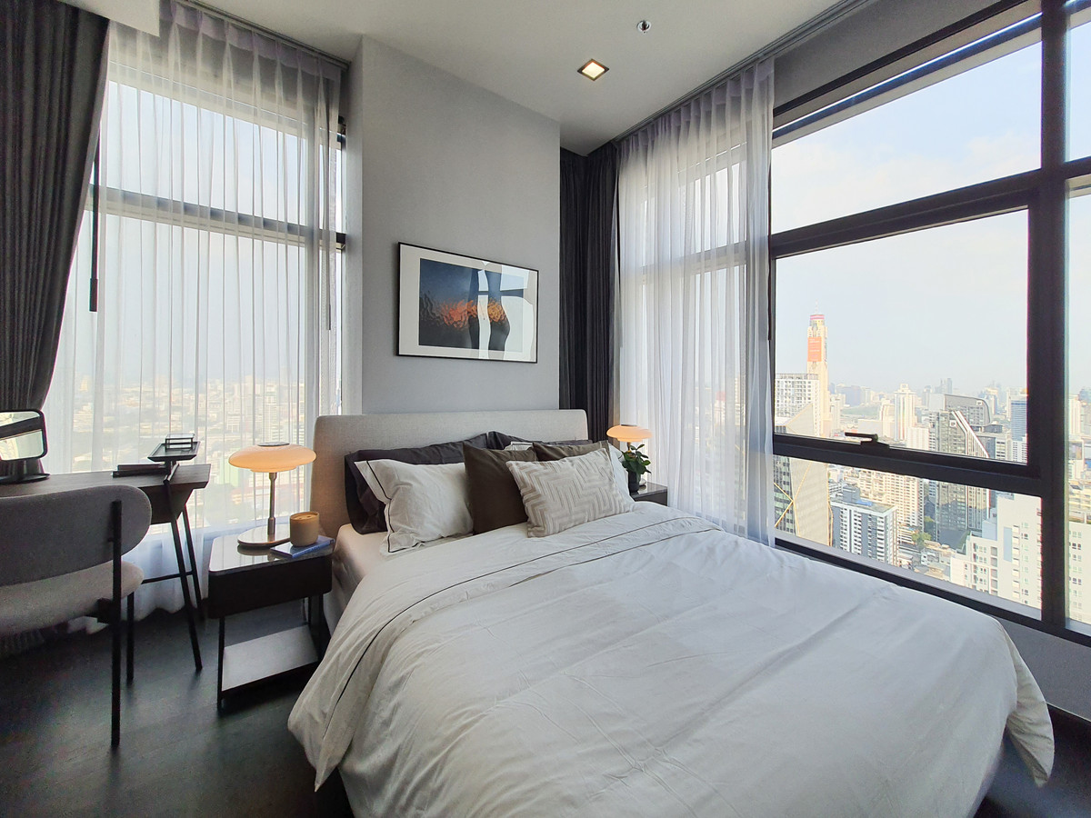 For RentCondoRatchathewi,Phayathai : For RENT CONNER Ratchathewi 1Bed 35sqm High Floor Condo Near BTS Ratchathewi Pratunam Siam Paragon MBK Central World Chula