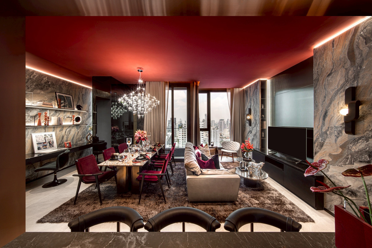 For SaleCondoSukhumvit, Asoke, Thonglor : LTHC14621 – Condo for Sale | Hyde Heritage Thonglor | 135.96 sqm | 3 Beds 3 Baths | Near BTS Thonglor | 63.99 MB | Condo for sale Hyde Heritage Thonglor