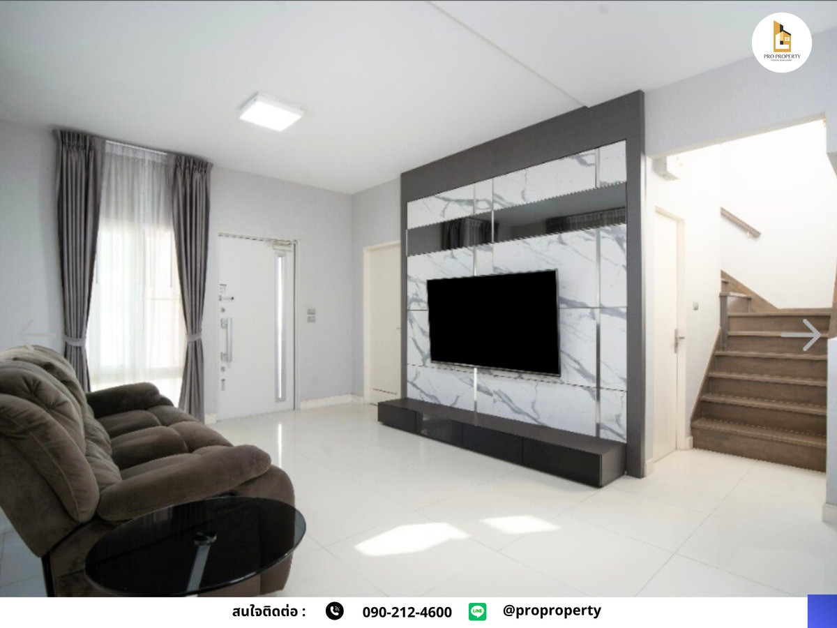 For SaleHouseEakachai, Bang Bon : Single house for sale in Bang Bon, lots of space, new condition, decorated, ready to move in, Mantana Wongwaen-Bangbon (Mantana Wongwaen-Bangbon)