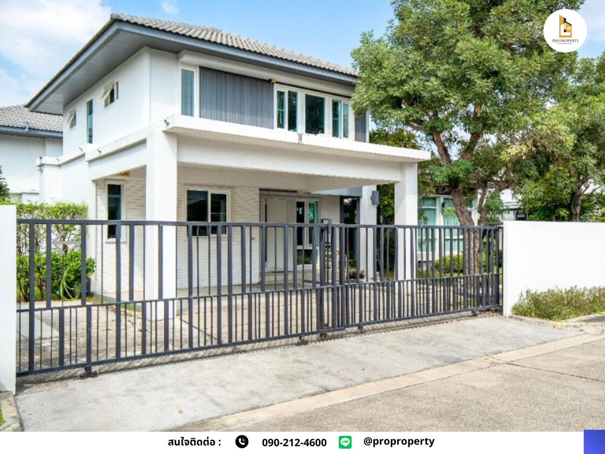 For SaleHouseEakachai, Bang Bon : Single house for sale in Bang Bon, lots of space, new condition, decorated, ready to move in, Mantana Wongwaen-Bangbon (Mantana Wongwaen-Bangbon)