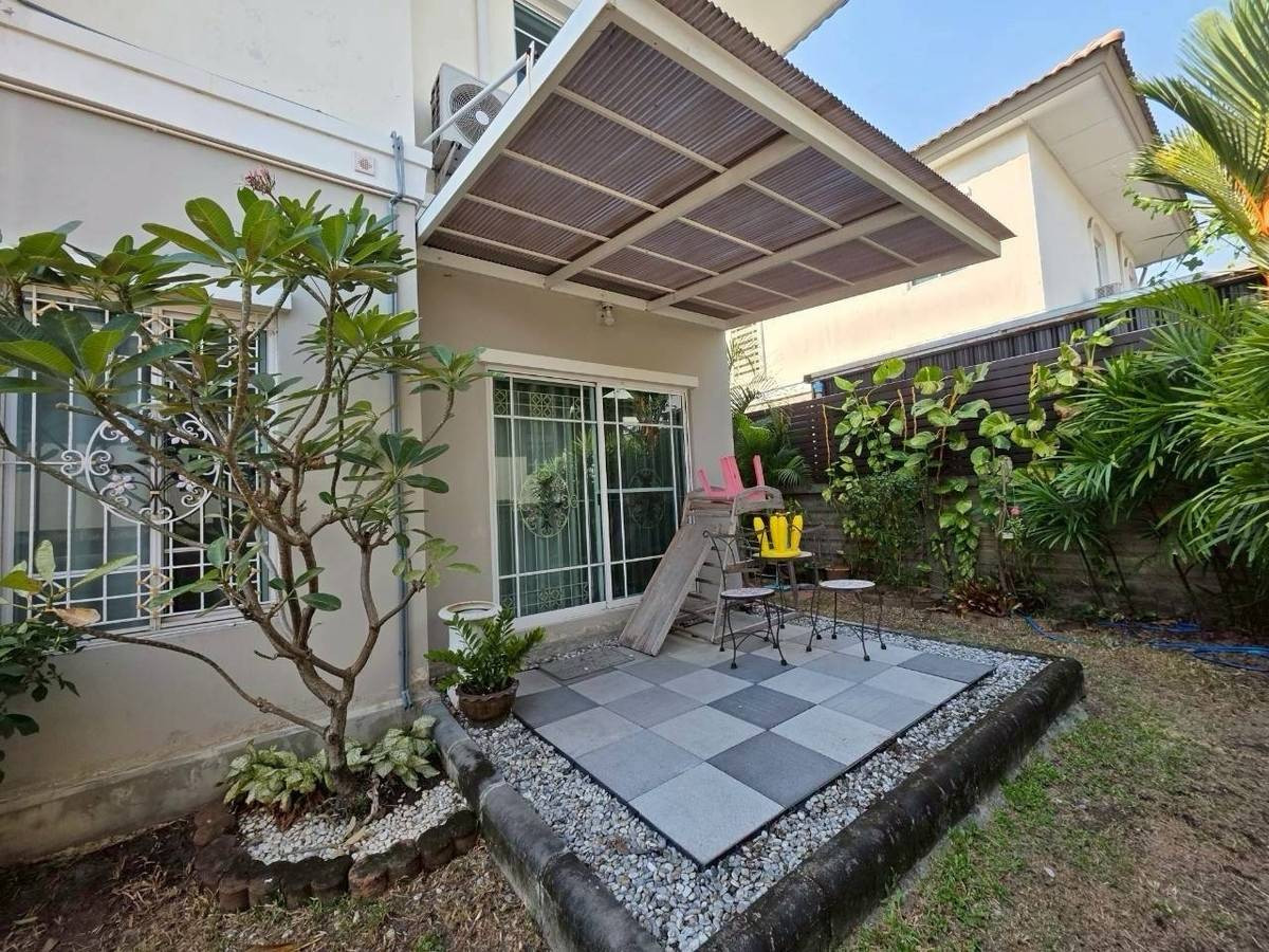 ให้เช่าบ้านลาดกระบัง สุวรรณภูมิ : ให้เช่าบ้านเดี่ยว หมู่บ้านภัสสร เพรสทีจ อ่อนนุช ใกล้ โรงพยาบาลสิรินธร เพียง 4 นาที