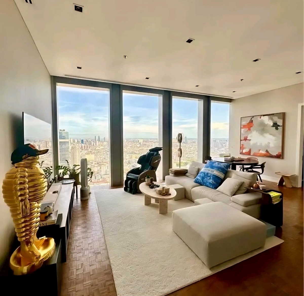 For RentCondoSathorn, Narathiwat : 📌For RENT | The Ritz Calton Residences - 2BR 🐶 Pet Friendly (126 sqm) 180,000 THB/month