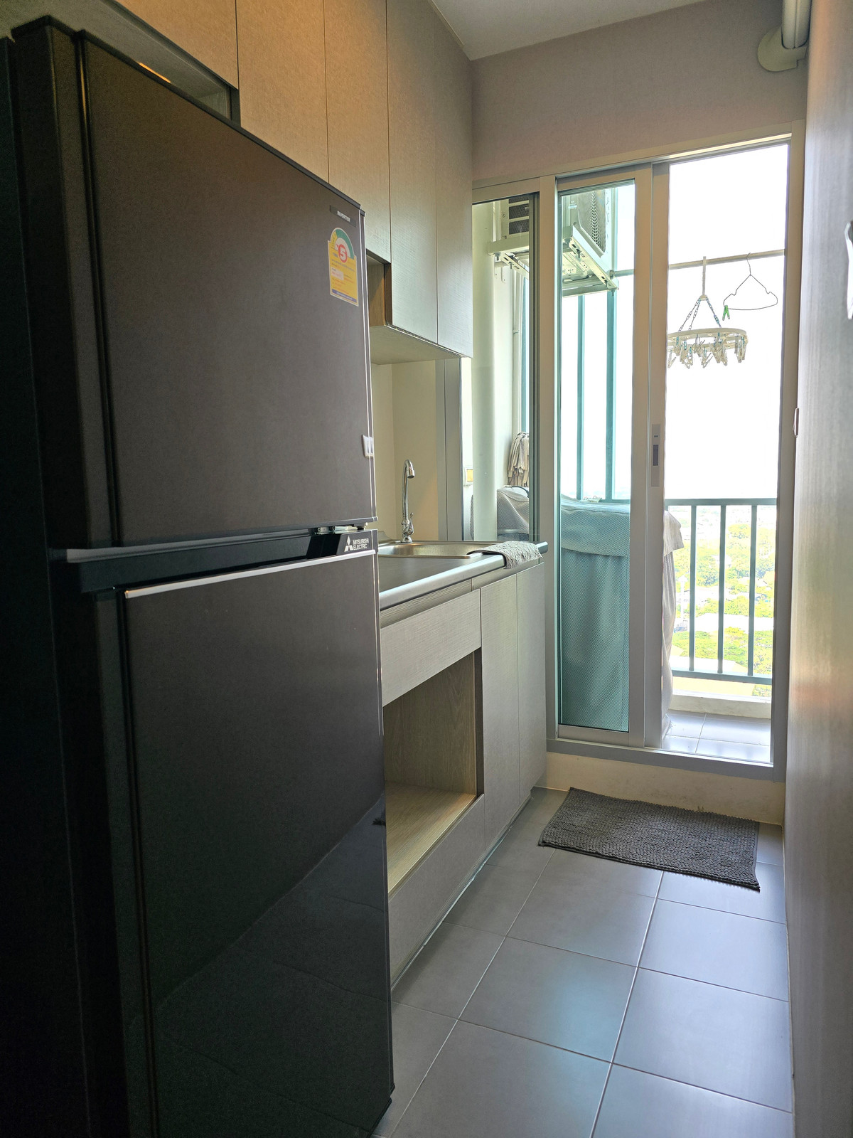 ให้เช่าคอนโดแจ้งวัฒนะ เมืองทอง : นิชไอดี ปากเกร็ด ⭐ให้เช่า 7,500 บาท ชั้น20 ⭐ห้องพร้อมอยู่ แต่งครบมีเครื่องซักผ้า ⭐ใกล้โรงเรียนสวนกุหลาบนนท์