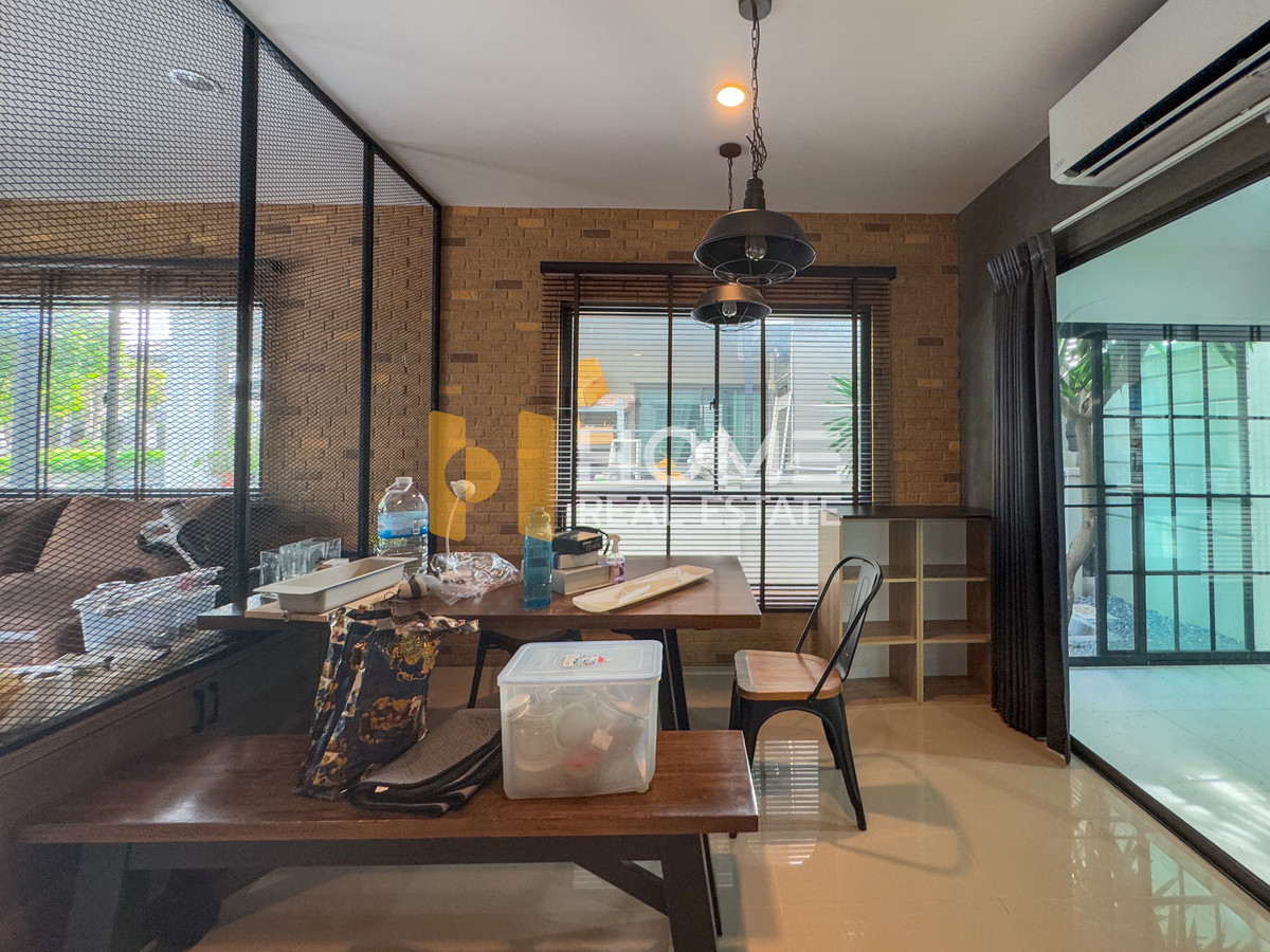 For SaleLadkrabang, Suwannaphum Airport : Baan Klang Muang The Edition Rama 9 - Onnut / 3 Bedrooms (FOR SALE) FON204