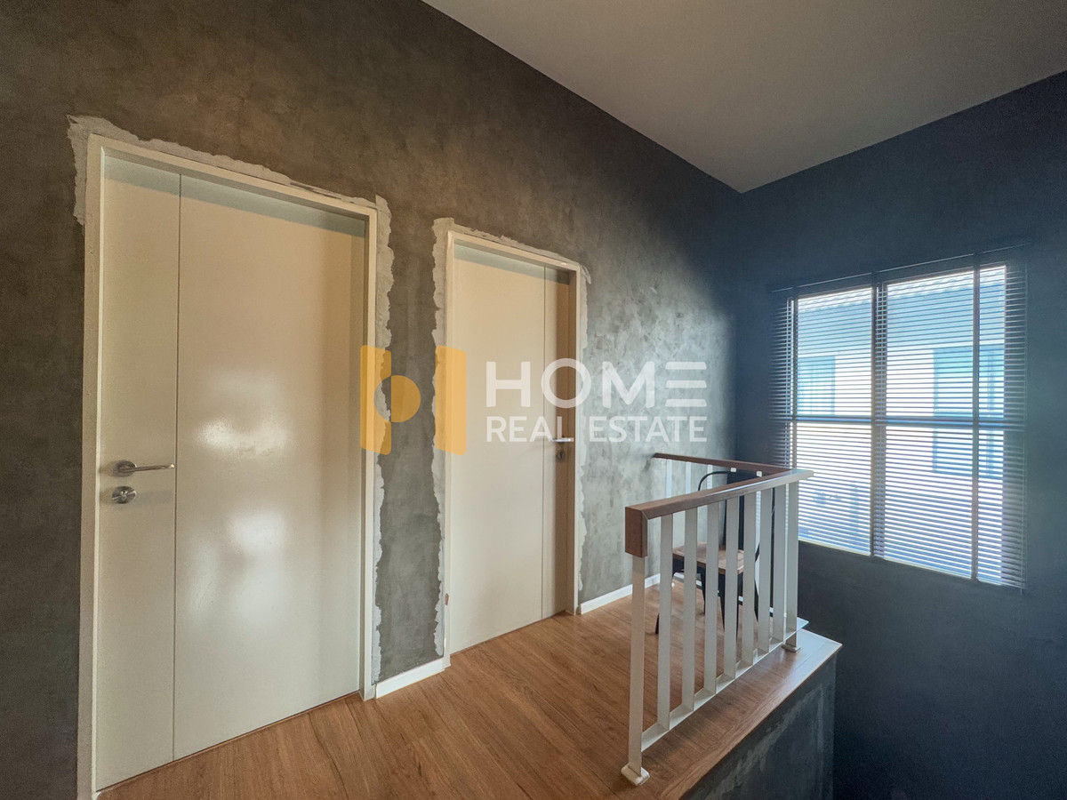 For SaleLadkrabang, Suwannaphum Airport : Baan Klang Muang The Edition Rama 9 - Onnut / 3 Bedrooms (FOR SALE) FON204