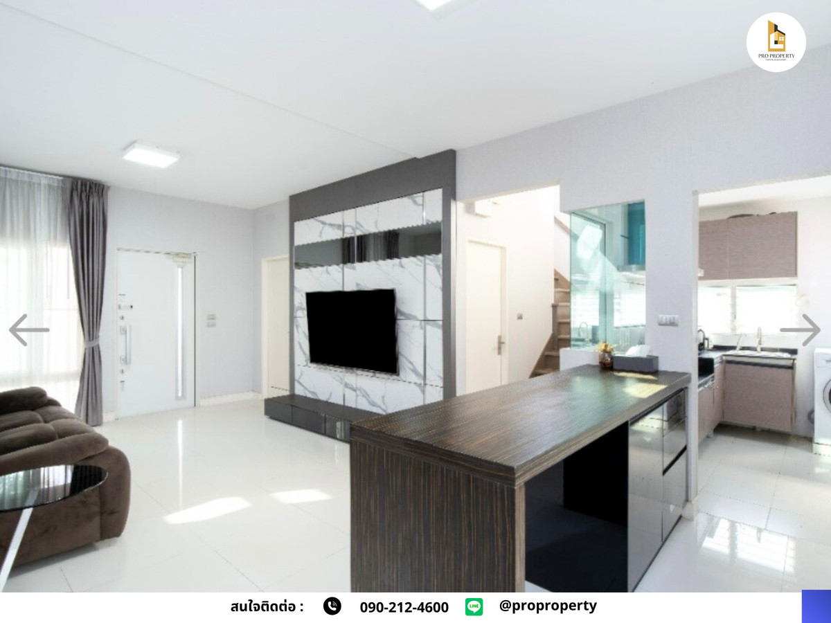 For SaleHouseEakachai, Bang Bon : Single house for sale in Bang Bon, lots of space, new condition, decorated, ready to move in, Mantana Wongwaen-Bangbon (Mantana Wongwaen-Bangbon)