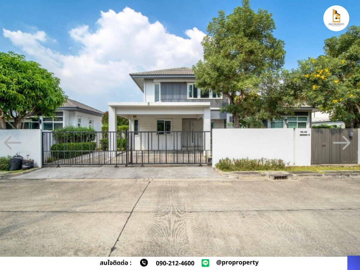 For SaleHouseEakachai, Bang Bon : Single house for sale in Bang Bon, lots of space, new condition, decorated, ready to move in, Mantana Wongwaen-Bangbon (Mantana Wongwaen-Bangbon)