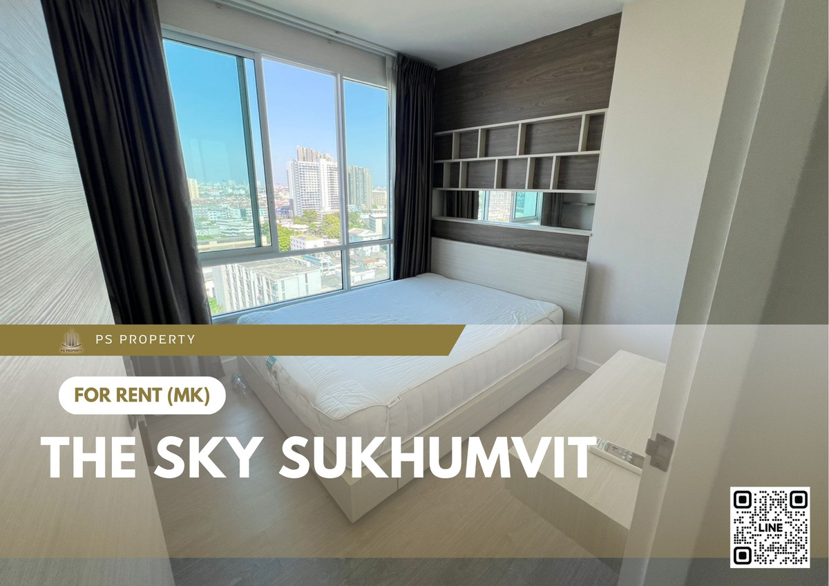 ให้เช่าคอนโดอ่อนนุช อุดมสุข : ให้เช่า 📍 The Sky Sukhumvit 📍 ใกล้ BTS อุดมสุข เฟอร์นิเจอร์ และ เครื่องใช้ไฟฟ้าครบ 