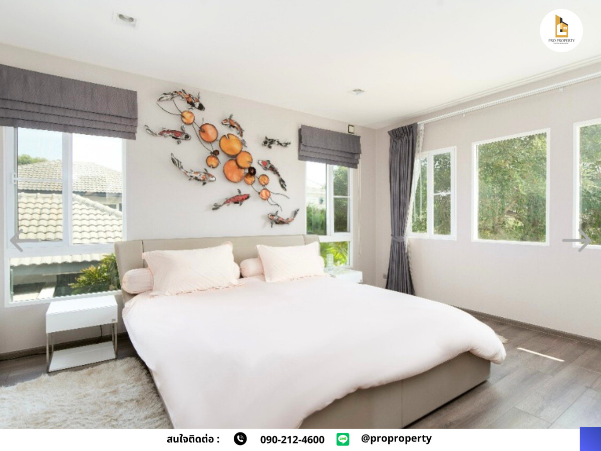 For SaleHouseEakachai, Bang Bon : Single house for sale in Bang Bon, lots of space, new condition, decorated, ready to move in, Mantana Wongwaen-Bangbon (Mantana Wongwaen-Bangbon)