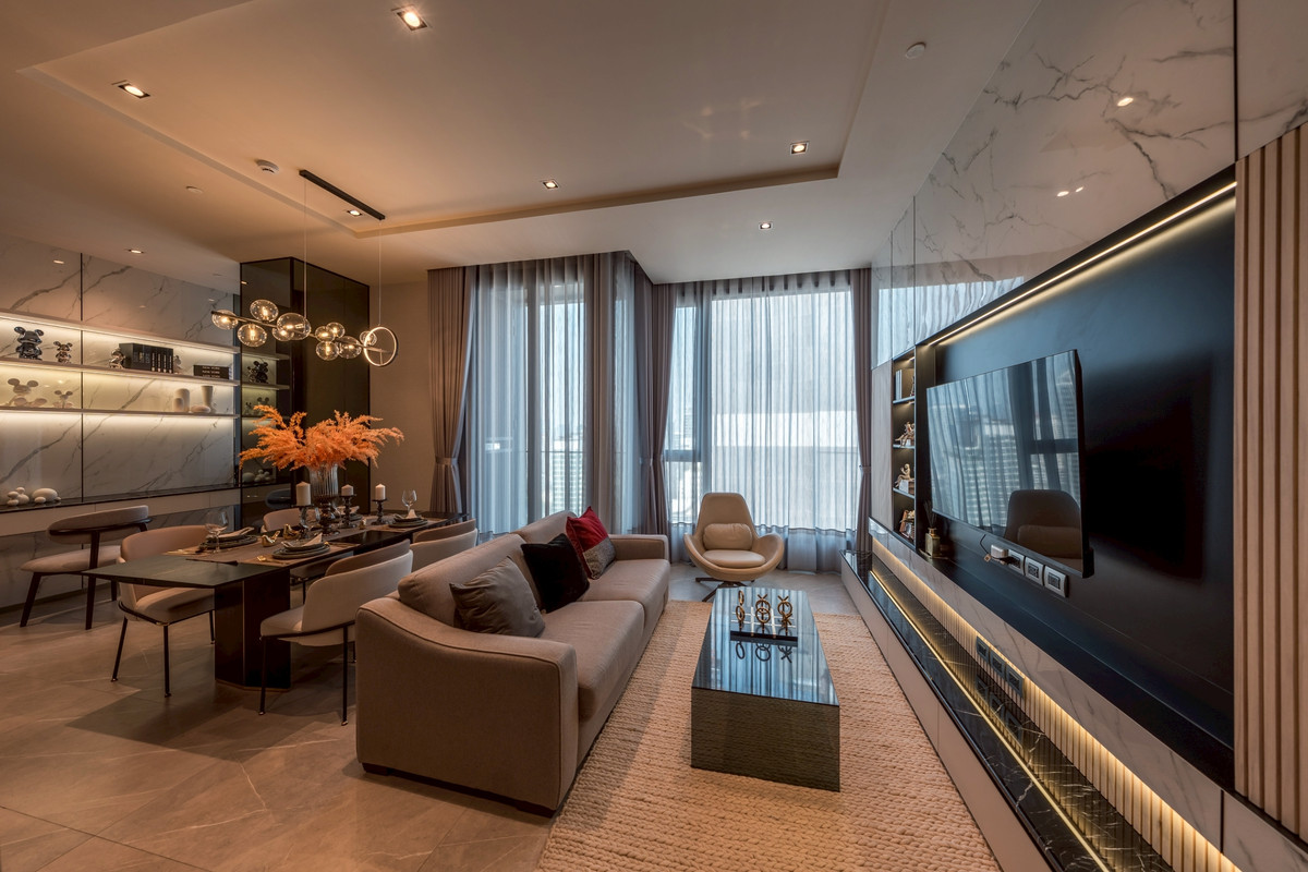 For SaleCondoSukhumvit, Asoke, Thonglor : LTHC14619 – Condo for Sale | Hyde Heritage Thonglor | 135.96 sqm | 3 Beds 3 Baths | Near BTS Thonglor | 53.99 MB | Condo for sale Hyde Heritage Thonglor