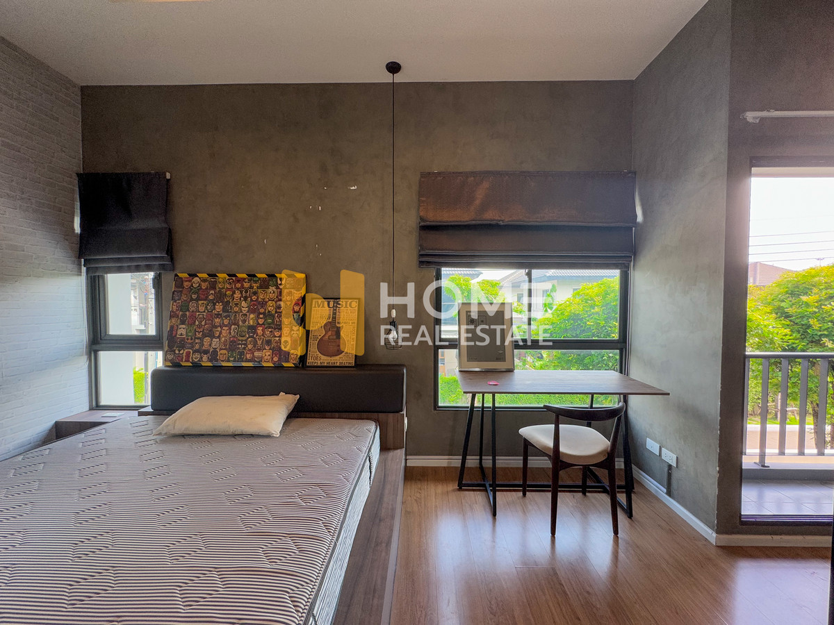 For SaleLadkrabang, Suwannaphum Airport : Baan Klang Muang The Edition Rama 9 - Onnut / 3 Bedrooms (FOR SALE) FON204