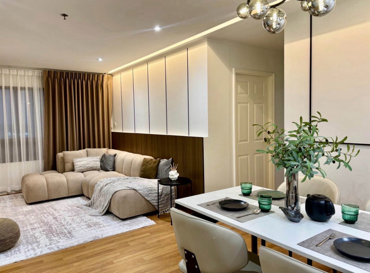 For SaleCondoRama3 (Riverside),Satupadit : 🏙️ Riverview Corner Unit | 2BR @Lumpini Place Rama 3 Riverview "Wide space. View of the Chao Phraya River curve, newly renovated, ready to move in