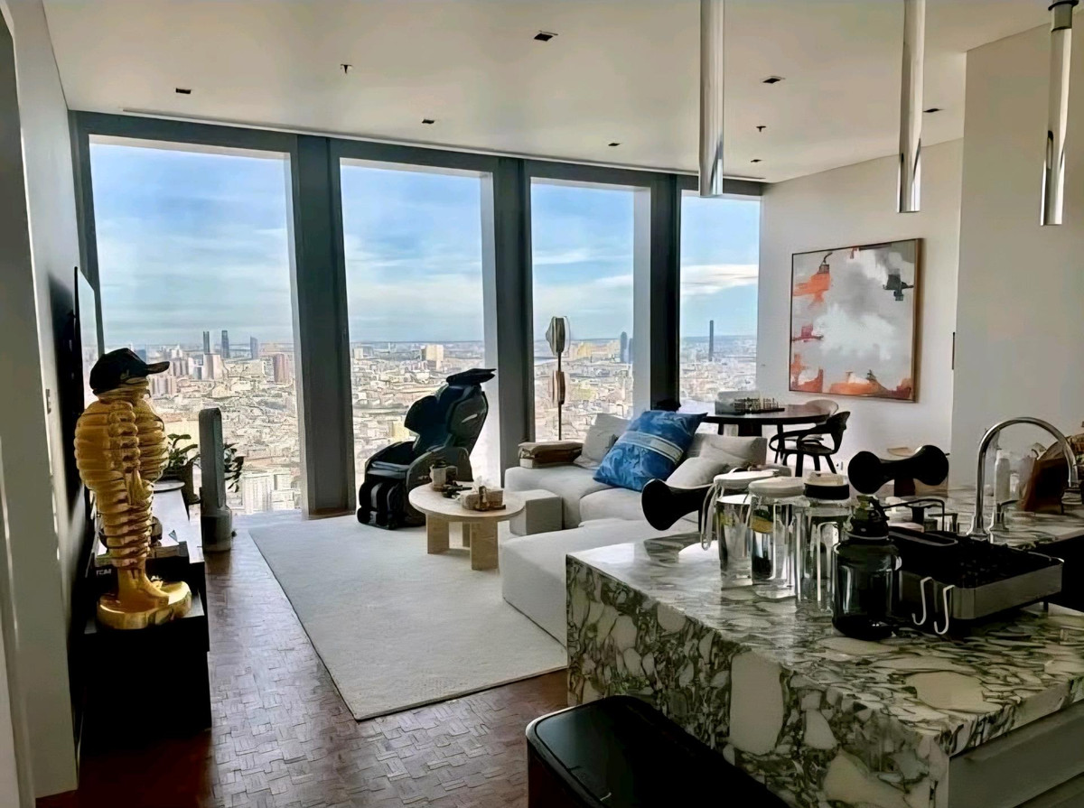 For RentCondoSathorn, Narathiwat : 📌For RENT | The Ritz Calton Residences - 2BR 🐶 Pet Friendly (126 sqm) 180,000 THB/month